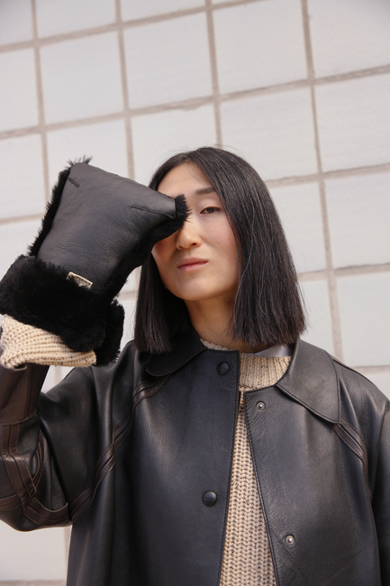 BINIBAMBA Lampaantalja Coated Buggy Kädenlämmitin Vaunuihin, Noir