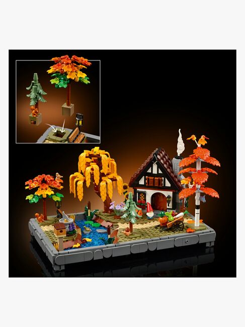 LEGO Icons 11372 Syksyinen mökkipuutarha