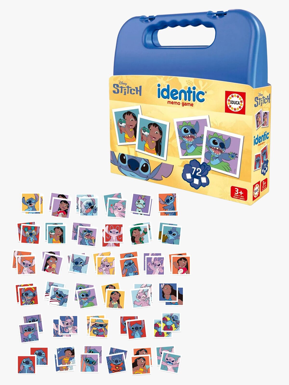 Disney Stitch Muistipeli + Salkku