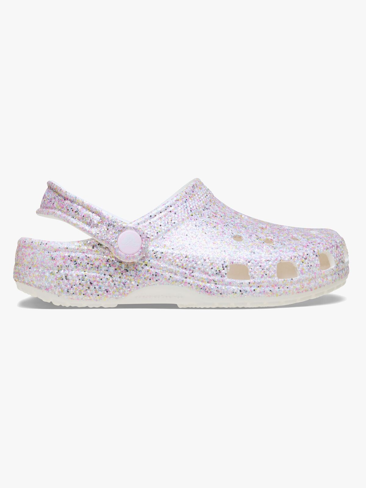 Crocs Classic Fantasy Glitter Pistokkaat, Valkoinen