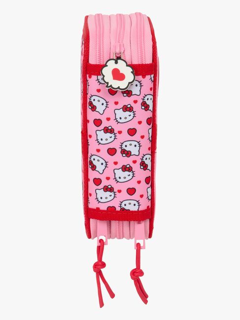 Hello Kitty  Täytetty Kolmilokeroinen Penaali 37 Osaa, Vaaleanpunainen