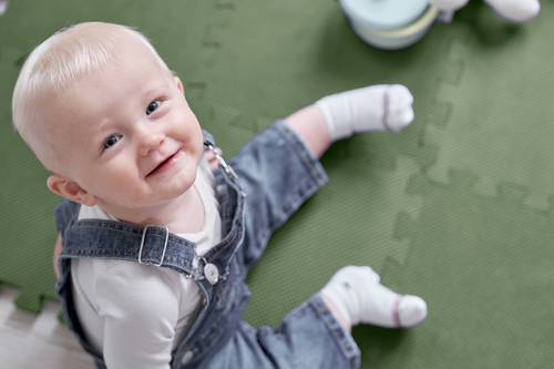 BabyDan Leikkialusta, Soft Green