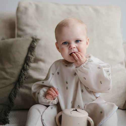 Mushie  Pitkähihainen Ruokalappu, Bees