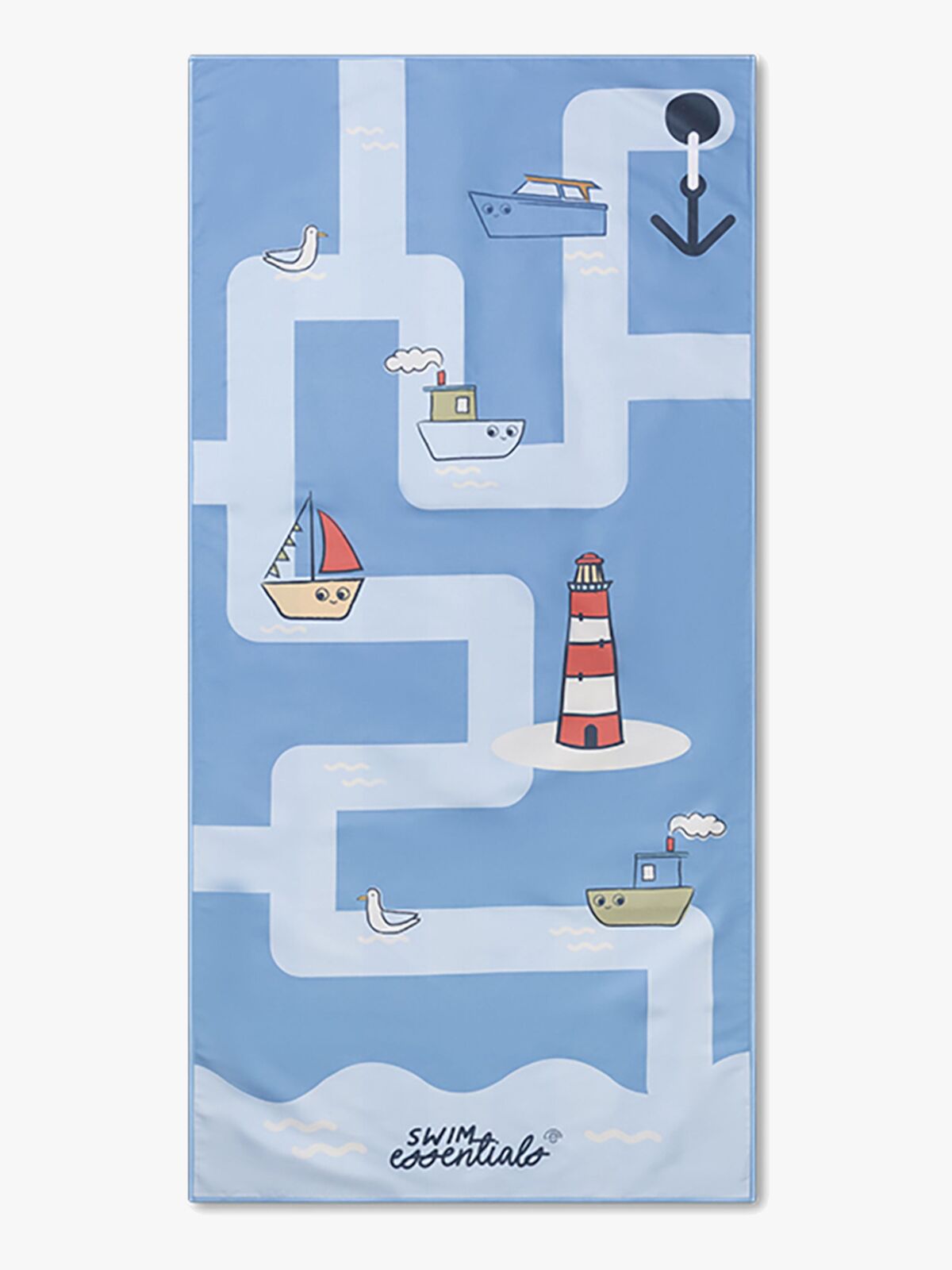 Swim Essentials  Kylpypyyhe, Blue