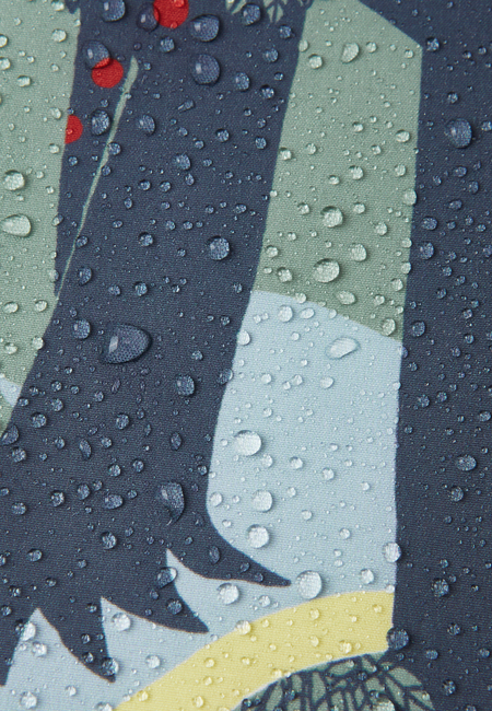 Reima Moomin Mjosa Softshell-haalari, Soft Black