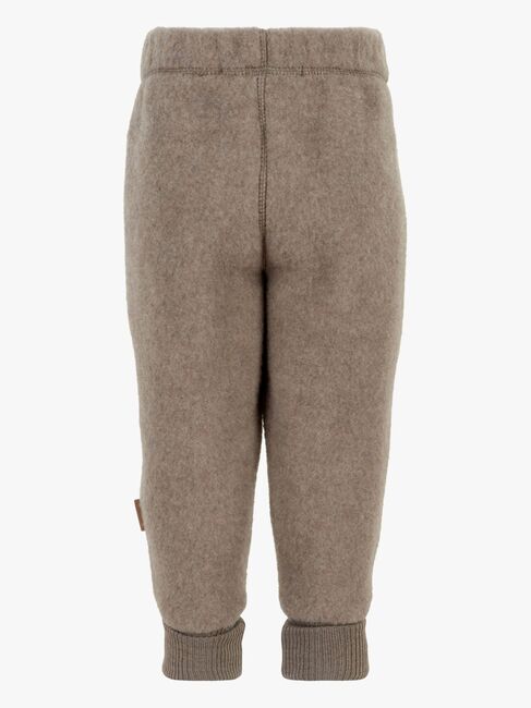 Mikk-Line Fleecehousut Merinovilla, Melange Denver