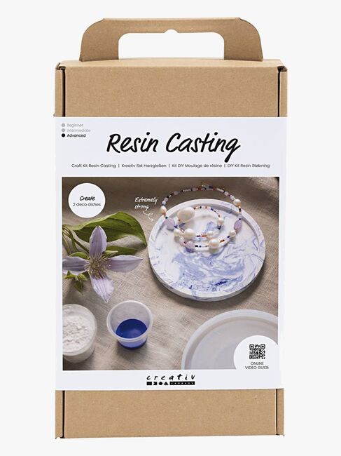 Creativ Company DIY Askartelusetti Hartsin Valaminen Marmorointi