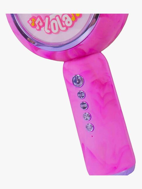 Squishmallows Karaokemikrofoni Popsing Lola LED