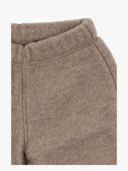 Mikk-Line Vauvan Fleecehousut Merinovilla, Melange Denver