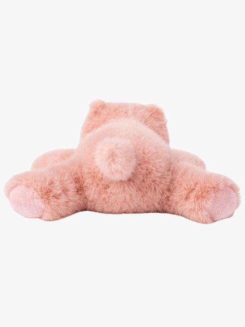 Teddykompaniet Pehmolelu Makaava Virtahepo 30 cm, Vaaleanpunainen