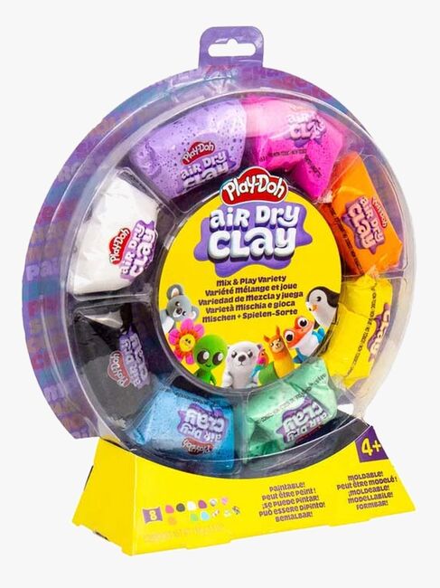 Play-Doh Air Dry Muovailuvahat 8 Väriä