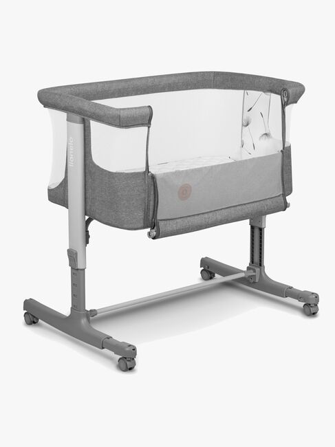 Lionelo Aurora Sivuvaunusänky 3-in-1, Grey Concrete