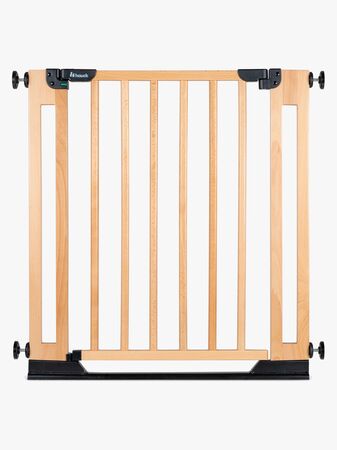 Hauck Clear Step Easyclose Turvaportti, Eco Beech