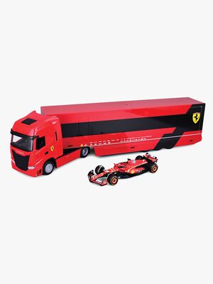 F1 Ferrari Racing Iveco S-Way 570 Transportset + SFR SF-24 Lecleec #16 1:43