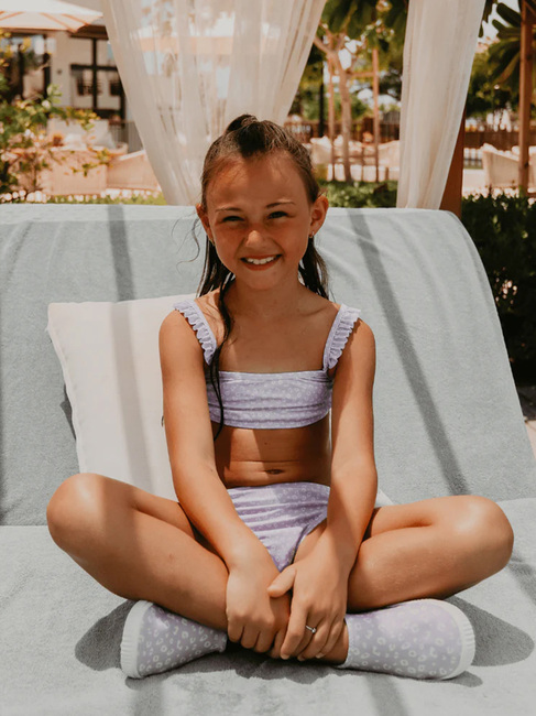 Swim Essentials Bikinit, Violetit Leopard