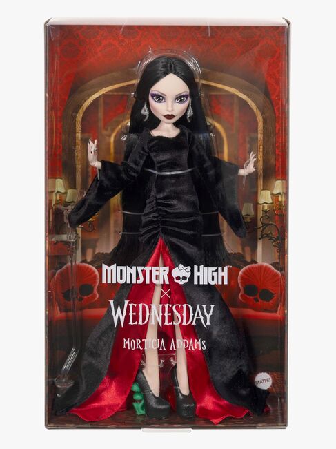 Monster High Wednesday Muotinukke Morticia