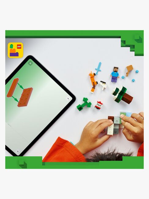 LEGO Minecraft 21583 Steven seikkailu Taiga-metsässä