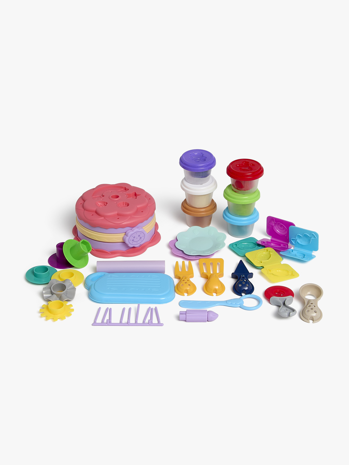 Fippla Muovailuvaha Syntymäpäiväkakku 36 Osaa