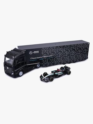F1 Mercedes AMG Racing Transportset + W15 Russell #63 1:43