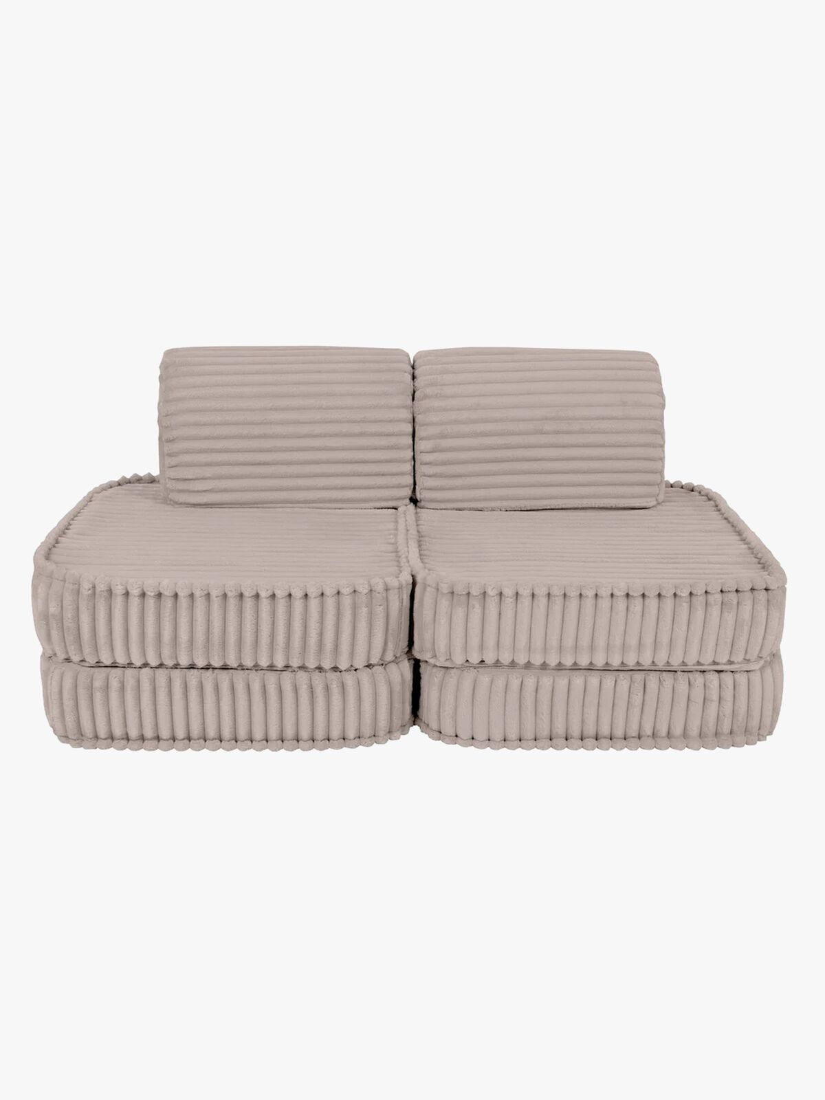 MeowBaby Churros Sohva Basic, Pebble Beige
