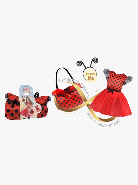 Magic Flip Naamiaisasu Leppäkerttu 110-116 cm