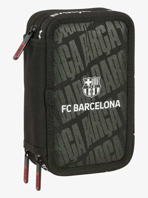 FC Barcelona  Täytetty Kolmilokeroinen Penaali 37 Osaa, Musta