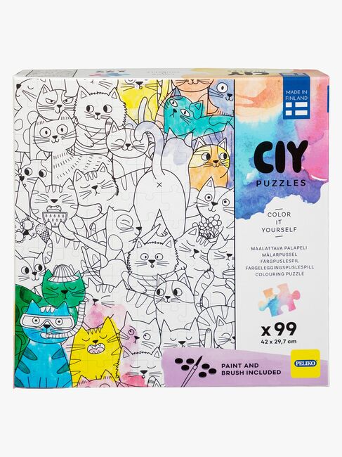 Peliko CIY Palapeli + Vesivärit 99 Lajiteltu