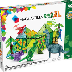 MagnaTiles Dino World XL Rakennussarja 50