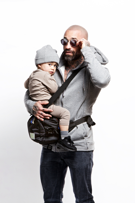 Love Radius Caravan Bag Kantotuki, Musta