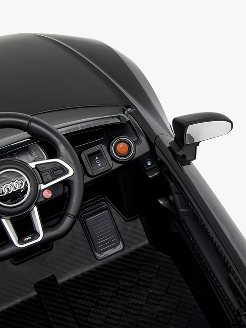 Audi R8 Spyder Sähköauto, Musta