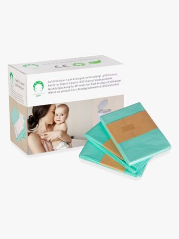 Luna Bambini Täyttöpakkaus Vaipparoskikseen 3-pack