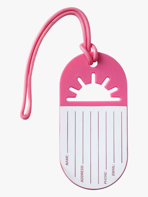 American Tourister Fun Tags Matkalaukun Nimilappu 2-pack, Chasing Sunsets