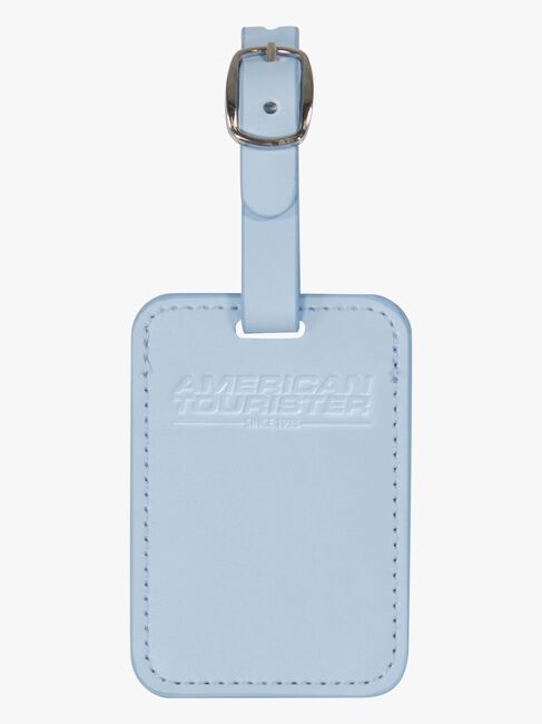 American Tourister Matkalaukun Nimilappu 2-pack, Neptune Blue