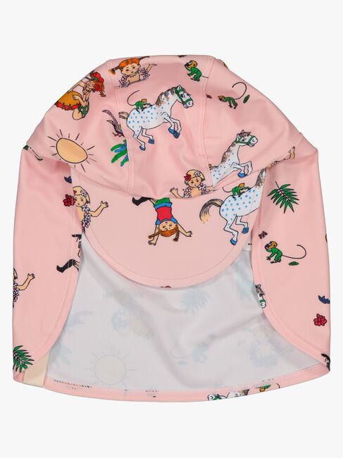 Geggamoja UV-Suojalakki Peppi Pitkätossu, Vaaleanpunainen