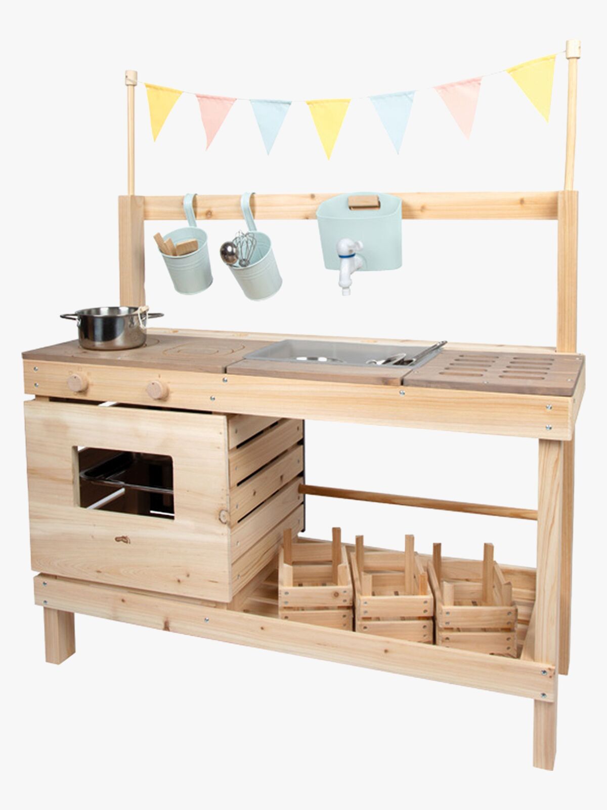 Small Foot Ulkokeittiö + Kauppa