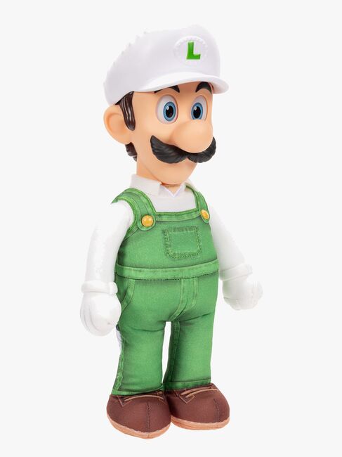 Super Mario Galaxy Movie Pehmolelu Fire Luigi 35 cm
