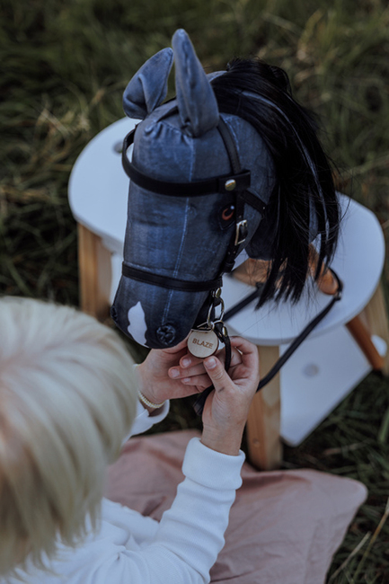 byASTRUP Keppihevonen Blaze, Harmaa/Musta