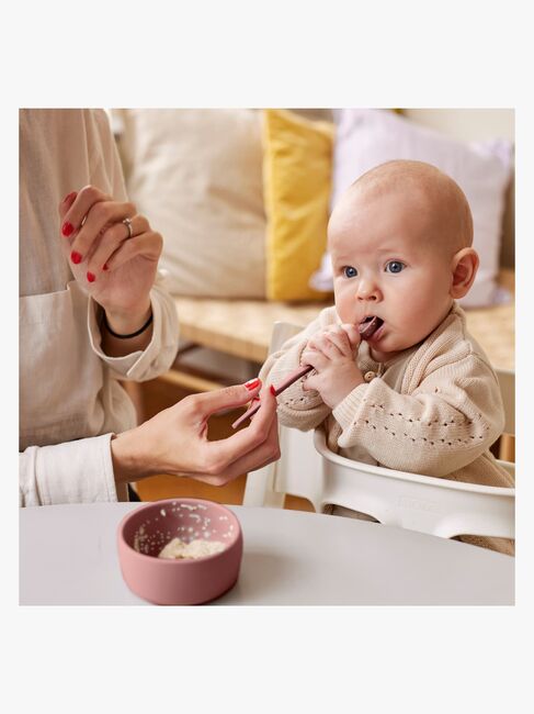 Everyday Baby Lusikka Silikoni 2-pack, Punainen