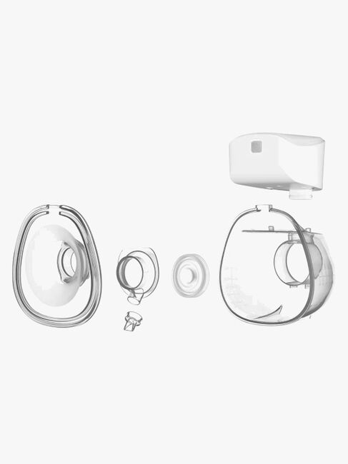 Lionelo Fidi Free Lumi Sähkökäyttöinen Rintapumppu Single, White