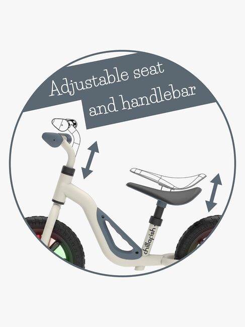 Chillafish Charlie GLOW Potkupyörä, Beige