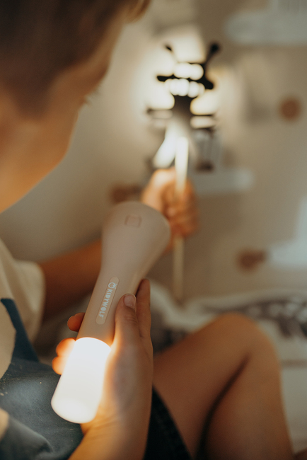 Kidywolf KIDYFLASHLIGHT Taskulamppu Monitoiminen, Vaaleanpunainen