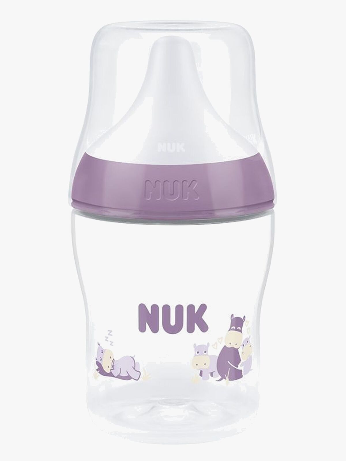 NUK Perfect Match Tuttipullo 150 ml, Hippo