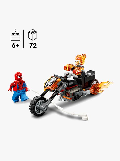 LEGO Super Heroes 76335 Spider-Man vastaan Aaveajajan moottoripyörä