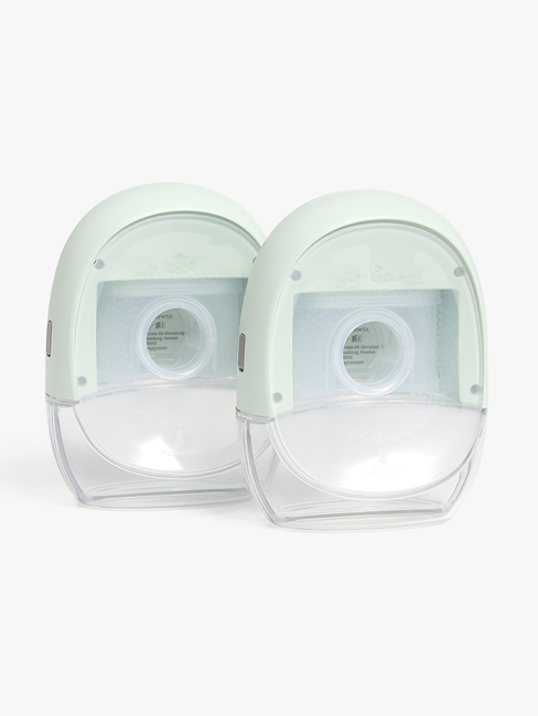 Beemoo CARE Wearable Slim Sähkökäyttöinen Rintapumppu Double, Soft Green