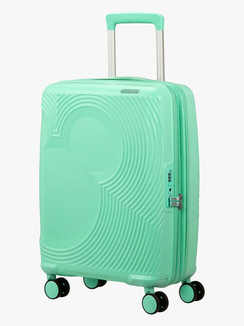 American Tourister Mickey Magic Spinner Matkalaukku 37-44L, Jelly Mint