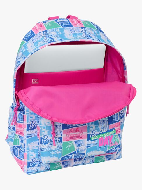 Barbie Laptop Reppu 14.1", Sininen/Vaaleanpunainen
