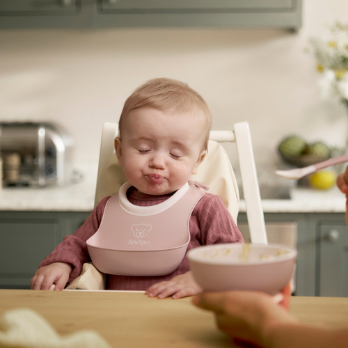BabyBjörn Kolmiosainen Ruokailusetti, Vaaleanpunainen