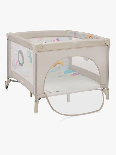 Lionelo MILLE PLUS Leikkikehä, Grey Beige