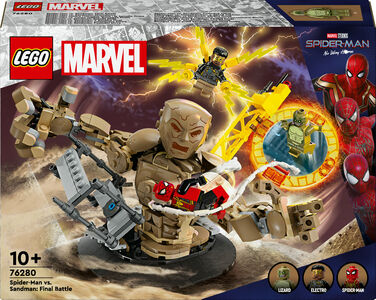 LEGO Super Heroes 76280 Spider-Man vastaan Sandman:  Viimeinen taistelu