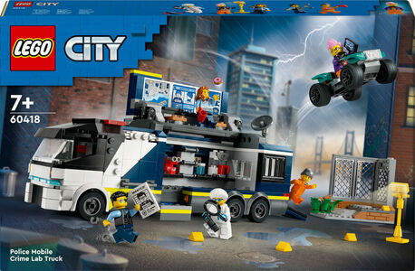 LEGO City 60418 Poliisin rikoslaboratorioauto